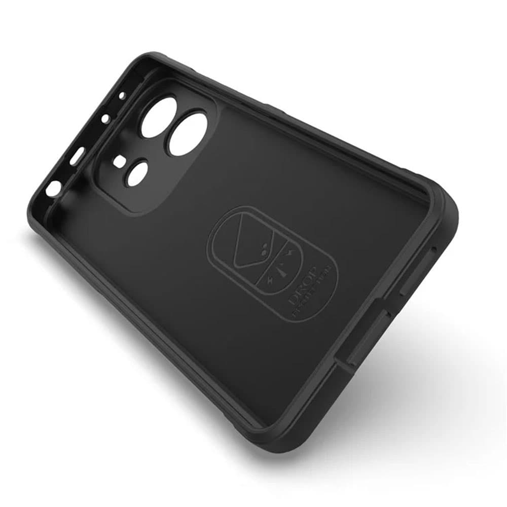 Ochranný kryt Techsuit Magic Shield pro Xiaomi Redmi Note 14 4G černý - náhled 5