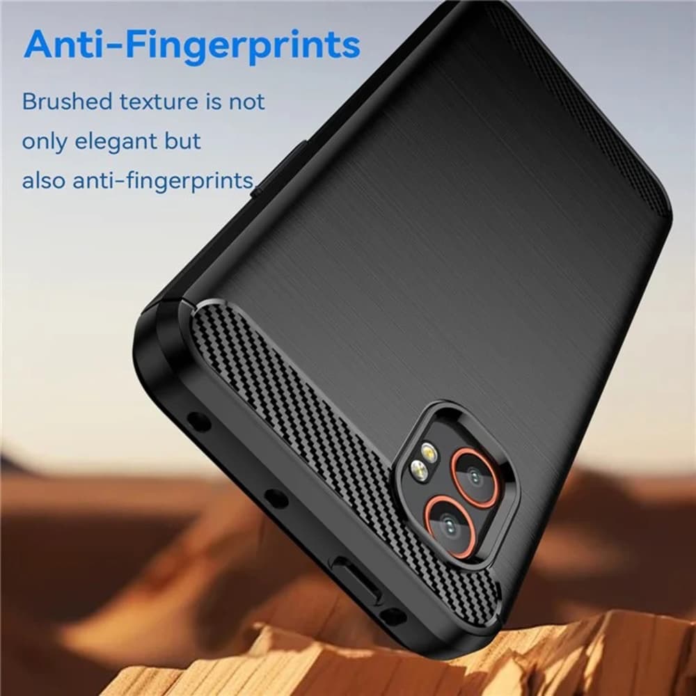 Techsuit Carbon Silicone pro Samsung Galaxy Xcover7 Pro černý - náhled 5