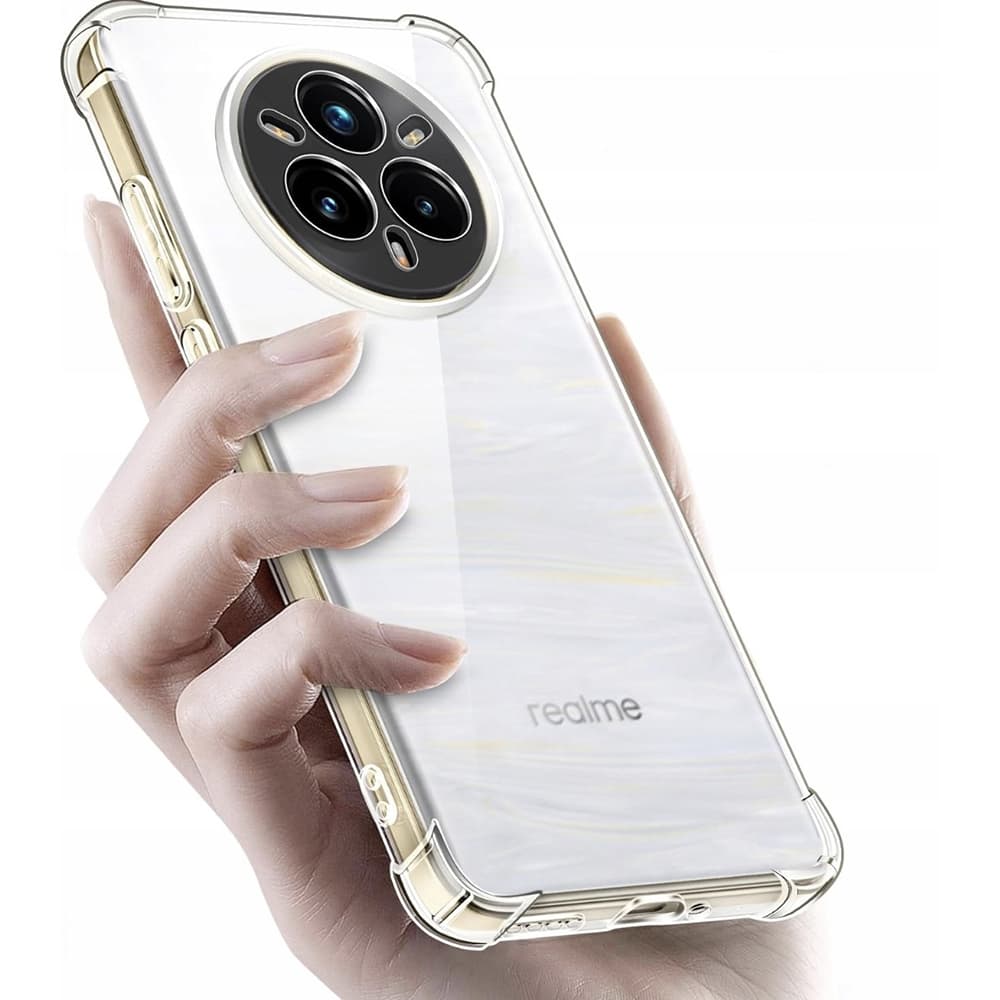 Techsuit Shockproof průhledný silikon Realme 14 Pro+ průhledný - náhled 5