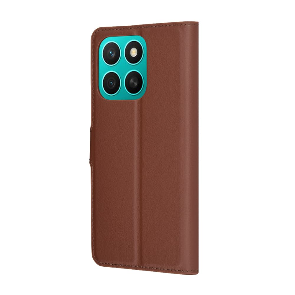 Kožené pouzdro Techsuit Honor X8c hnědé - náhled 5