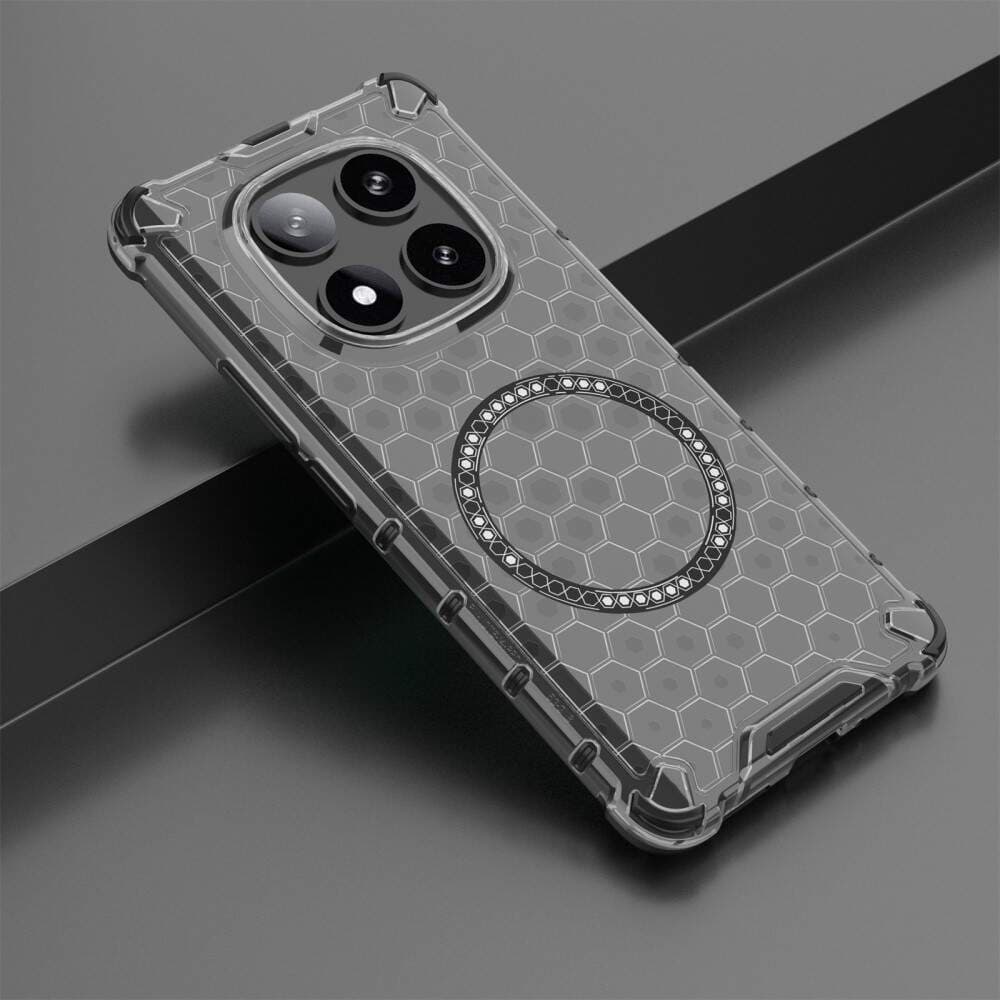 Techsuit HoneyComb Shield MagSafe pro Xiaomi Redmi Note 14 Pro 5G Poco X7 černá - náhled 5