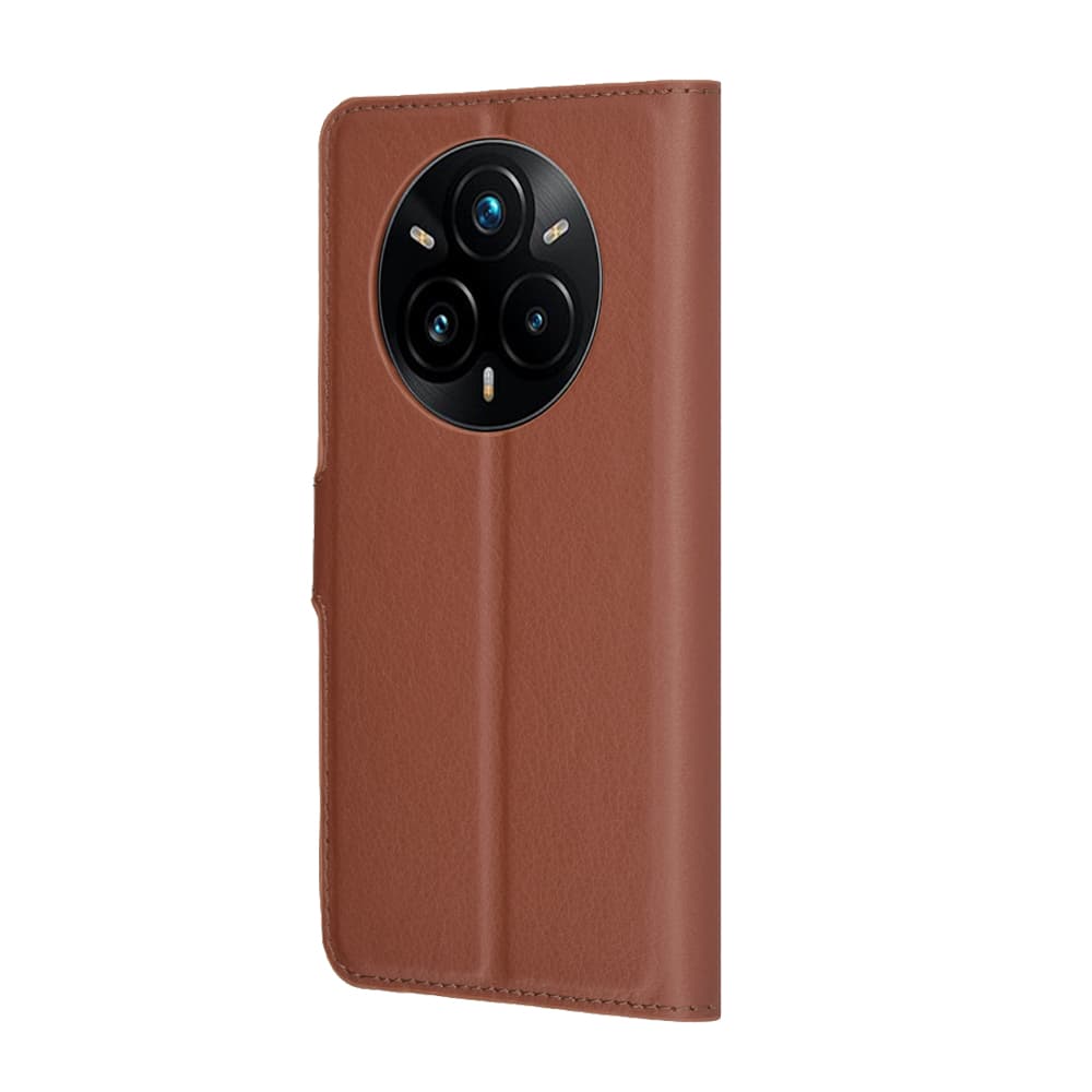 Pouzdro Techsuit Leather Folio pro Realme 14 Pro+ hnědé - náhled 5