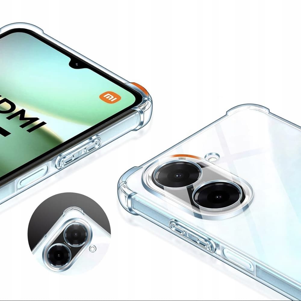 Techsuit Shockproof průhledný silikon pro Xiaomi Redmi A5 4G Standard průhledný - náhled 5