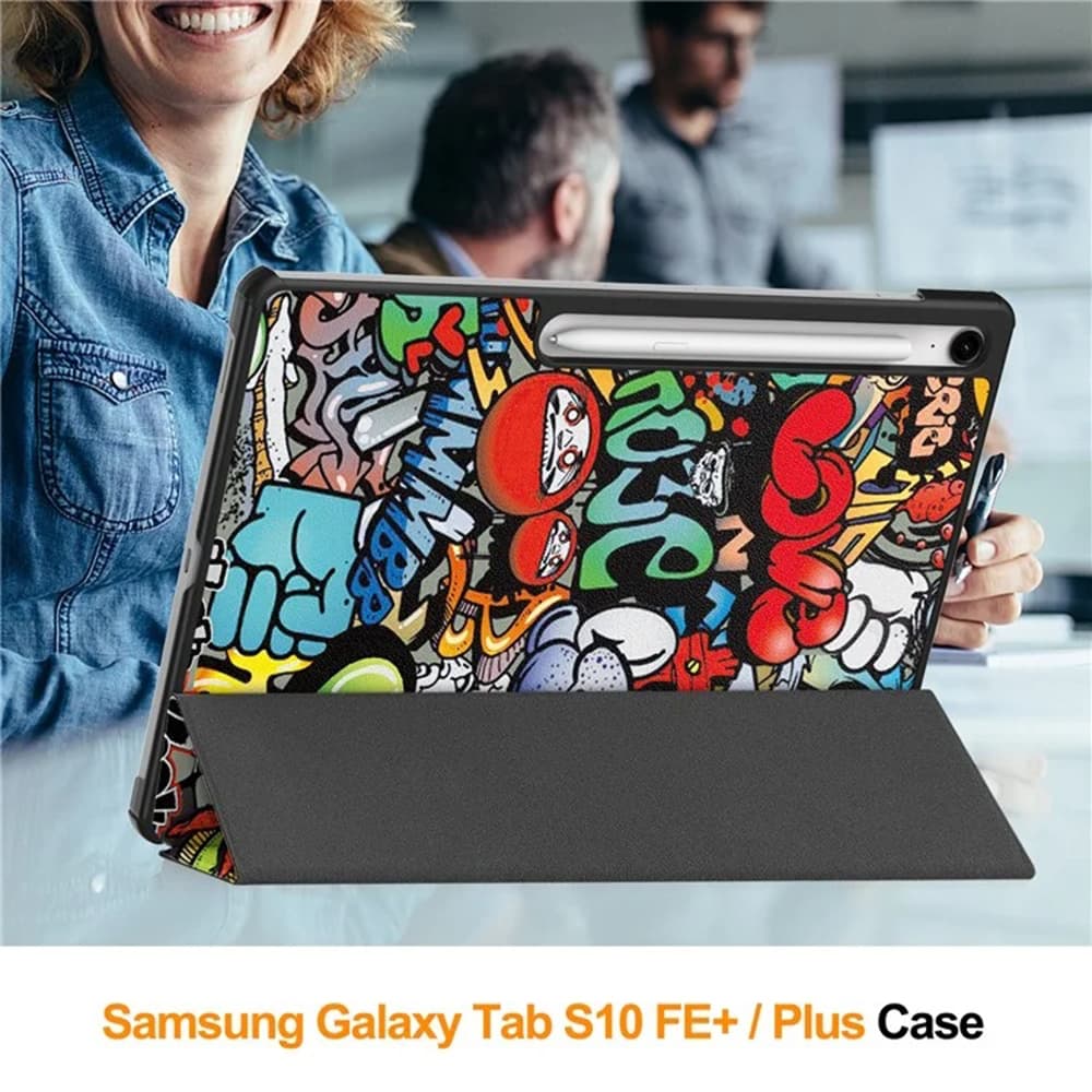 Techsuit FoldPro pouzdro Samsung Galaxy Tab S10 FE Plus Urban Vibe - náhled 5