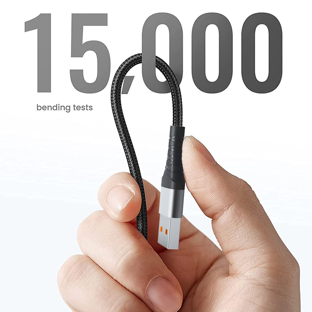 Lito Datový kabel LD22CL Type-C na Lightning Rychlonabíjecí 27W 2m černý - náhled 5
