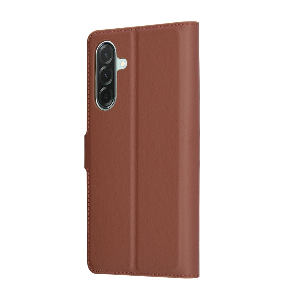Kožené pouzdro Techsuit Samsung Galaxy A26 5G hnědé - náhled 5