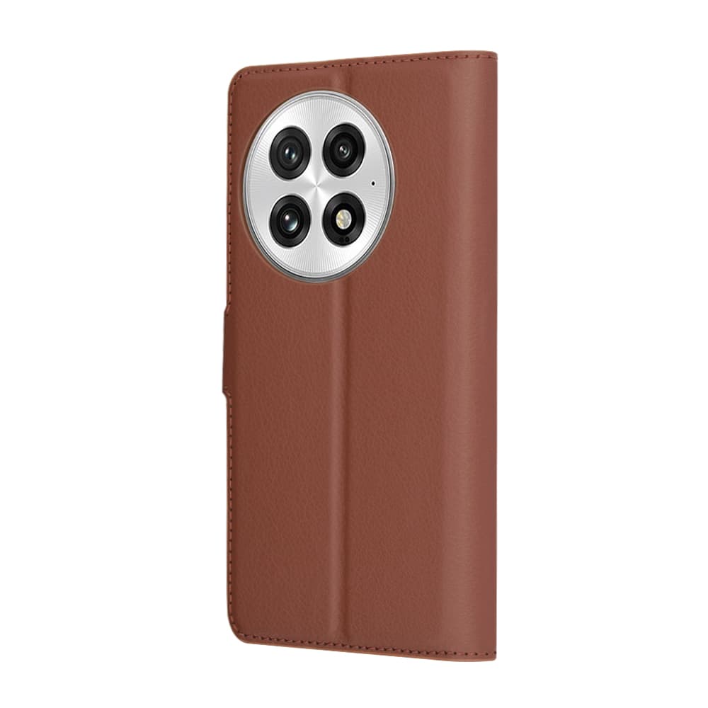Kožené pouzdro Techsuit OnePlus 13 hnědé - náhled 5