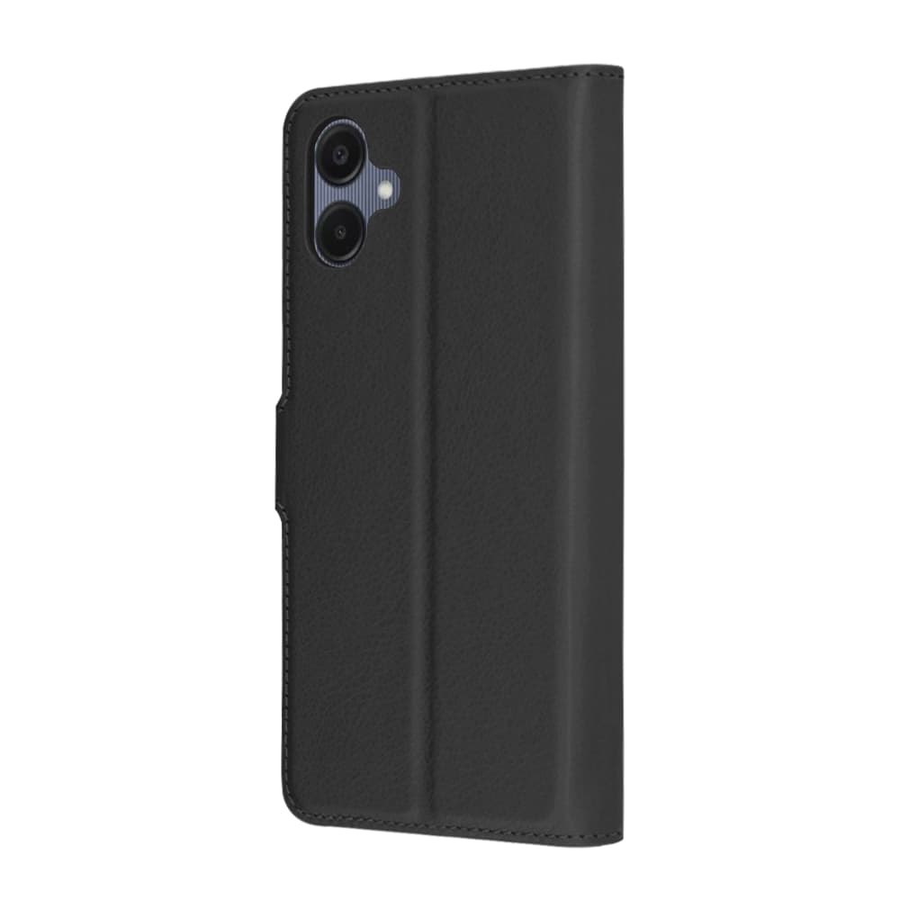 Kožené pouzdro Techsuit Samsung Galaxy A06 černé - náhled 5