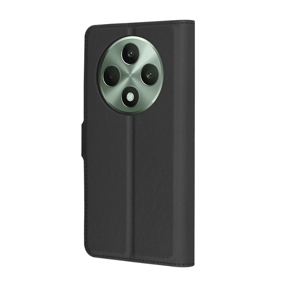 Techsuit kožené pouzdro pro Oppo Reno12 F Reno12 FS černé - náhled 5