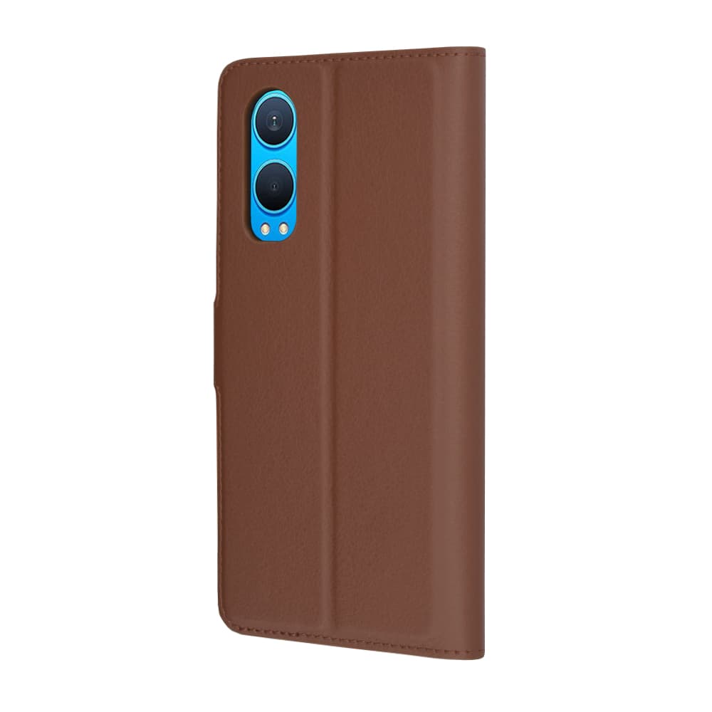Techsuit kožené folio OnePlus Nord CE4 Lite hnědá - náhled 5