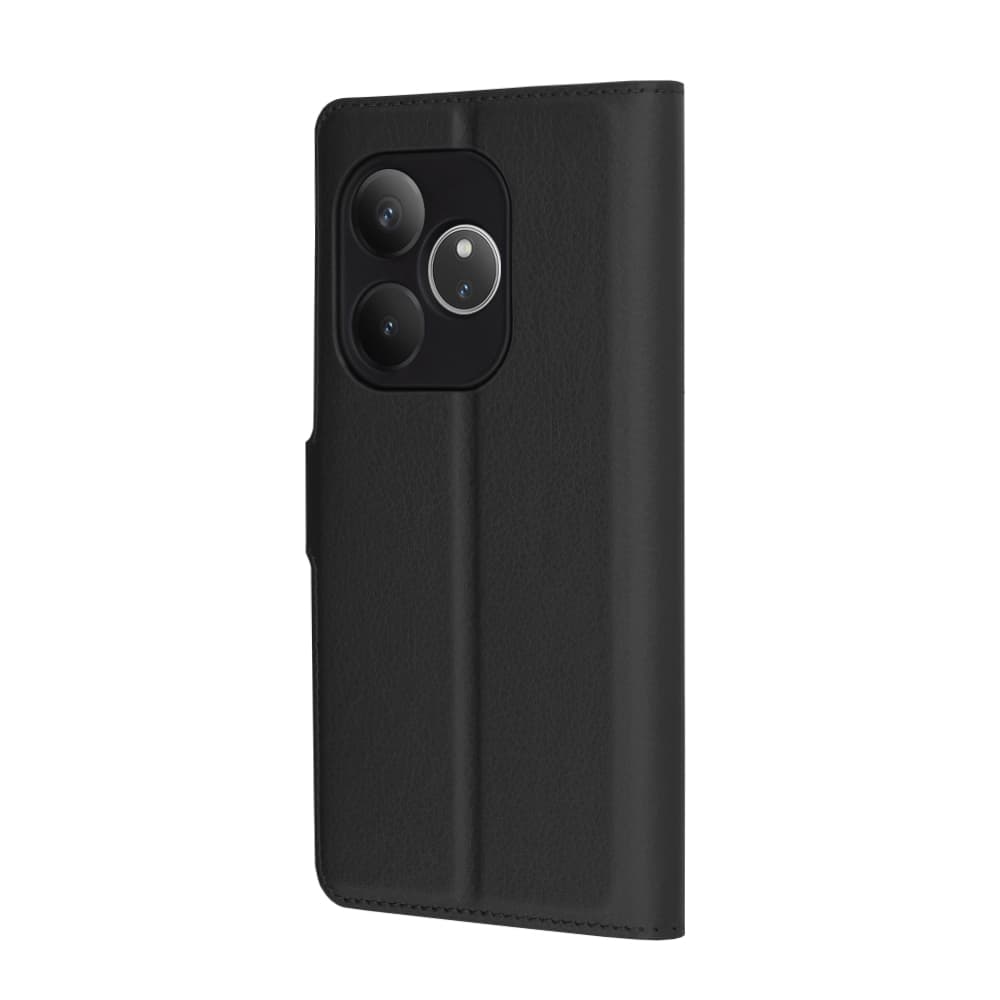 Techsuit Kožené pouzdro Realme GT 6 GT 6T Black - náhled 5