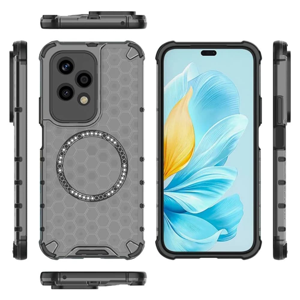 Techsuit HoneyComb Shield MagSafe Honor 200 Lite černý - náhled 5