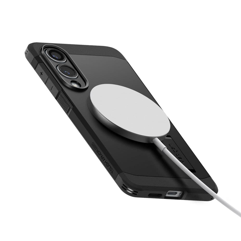 Spigen Tough Armor MagSafe pro Samsung Galaxy S25 Edge černý - náhled 5