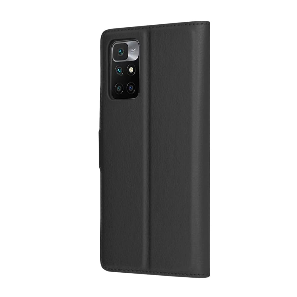 Techsuit Kožené pouzdro Xiaomi Redmi 10 Redmi 10 2022 Černé - náhled 5