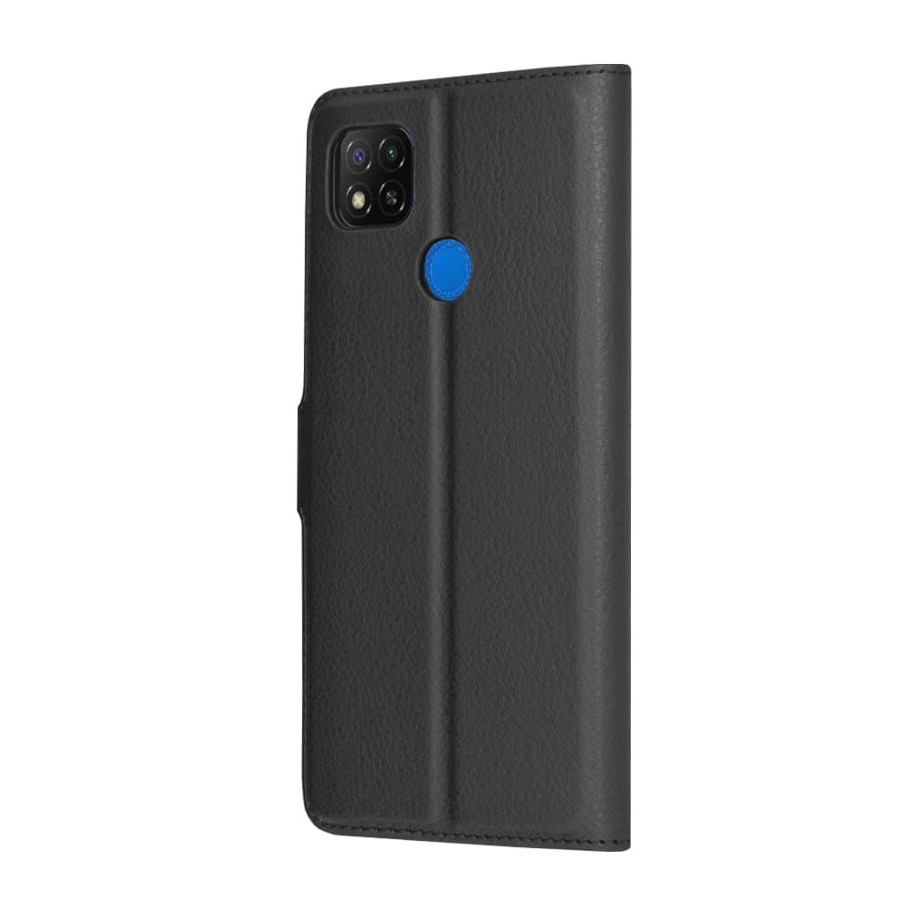 Techsuit Kožené pouzdro Xiaomi Redmi 9C Redmi 9C NFC Černé - náhled 5