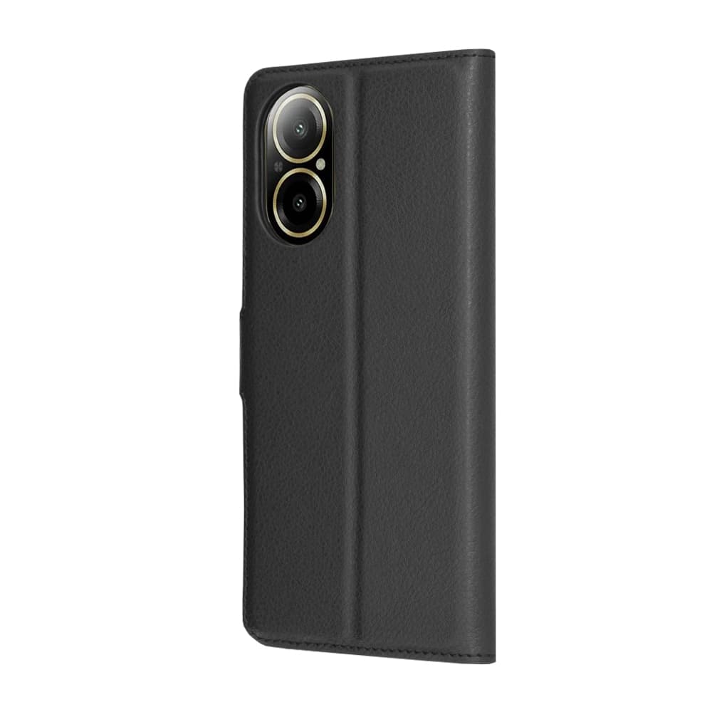 Techsuit Kožené pouzdro Realme C67 4G Černá - náhled 5