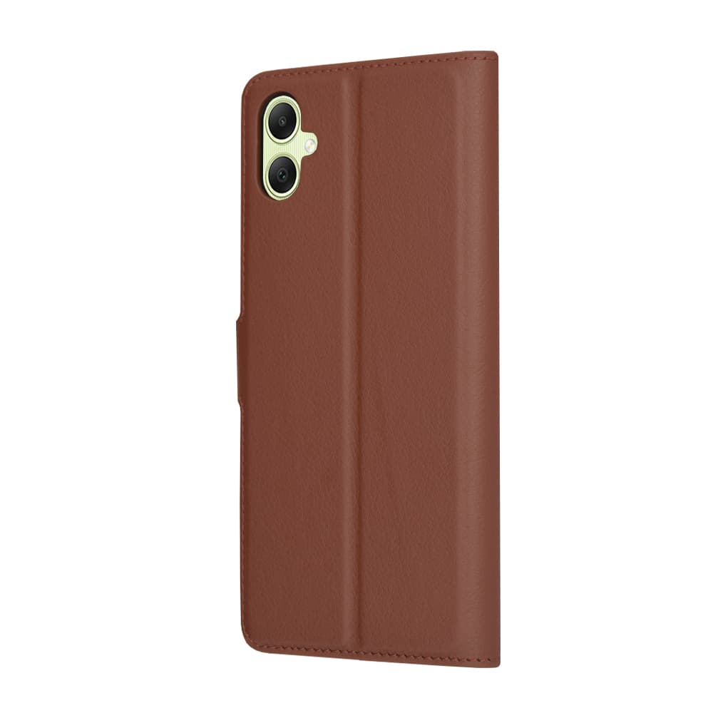 Techsuit Kožené pouzdro Samsung Galaxy A05 Brown - náhled 5