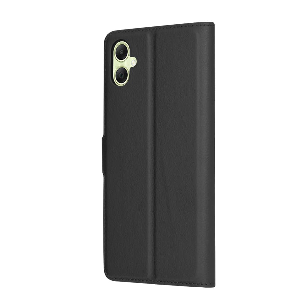 Techsuit Kožené pouzdro Samsung Galaxy A05 Black - náhled 5