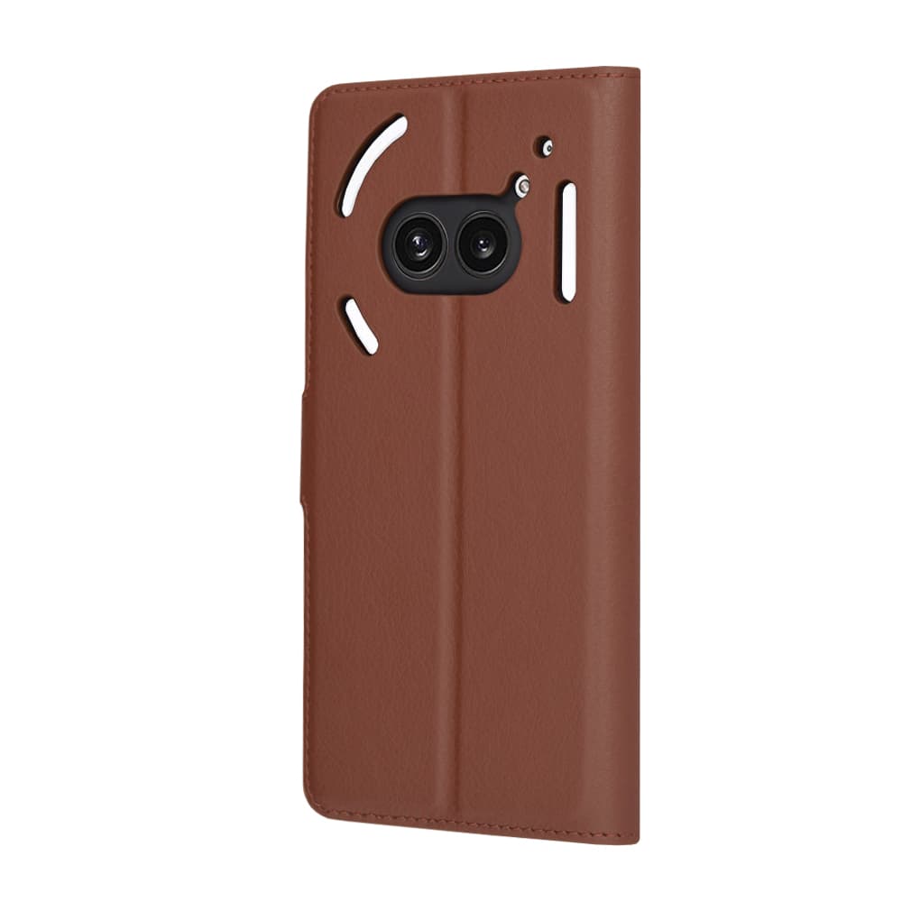 Techsuit Kožené pouzdro Nothing Phone (2a) (2a) Plus Hnědé - náhled 5