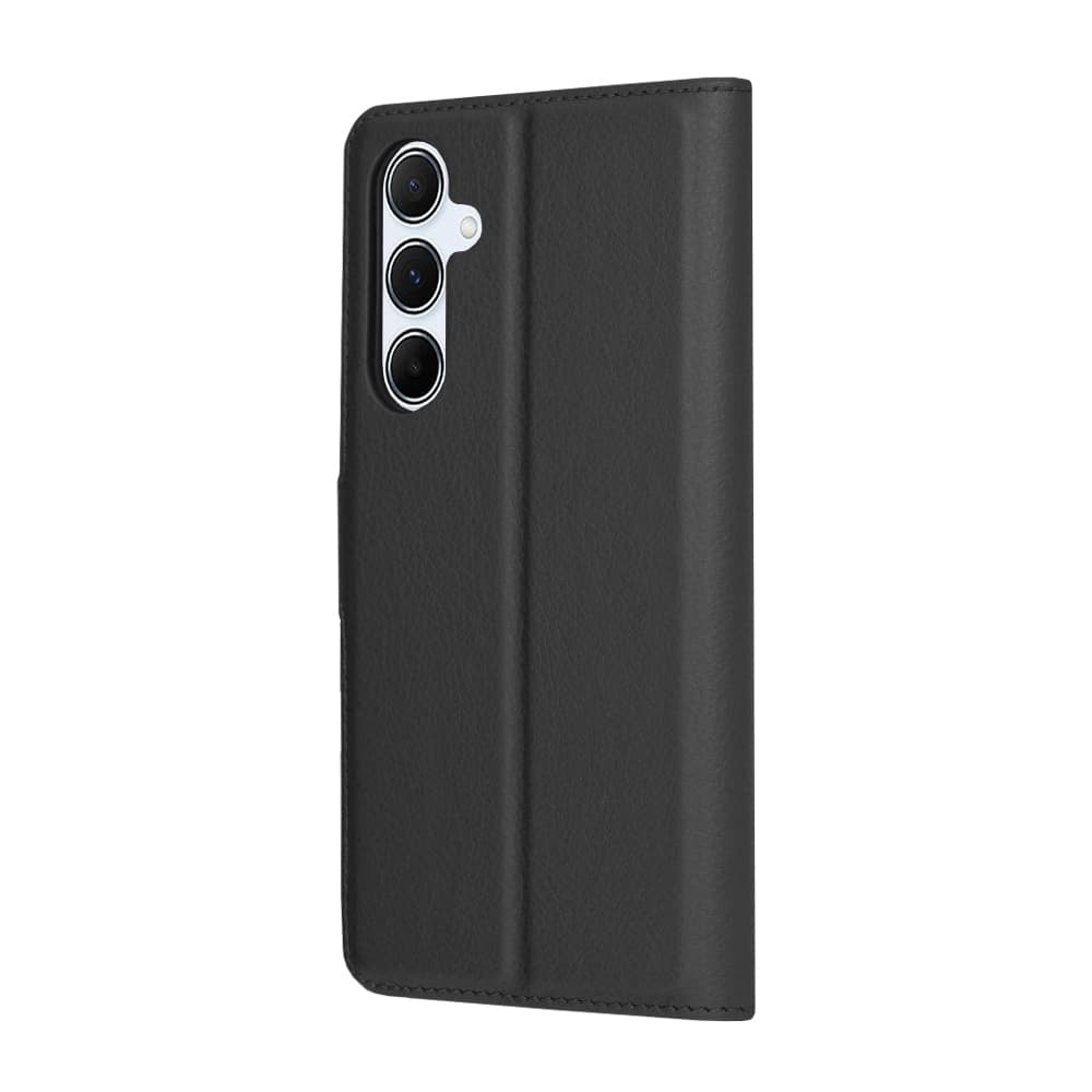 Techsuit Kožené pouzdro Samsung Galaxy A55 5G Černá - náhled 5
