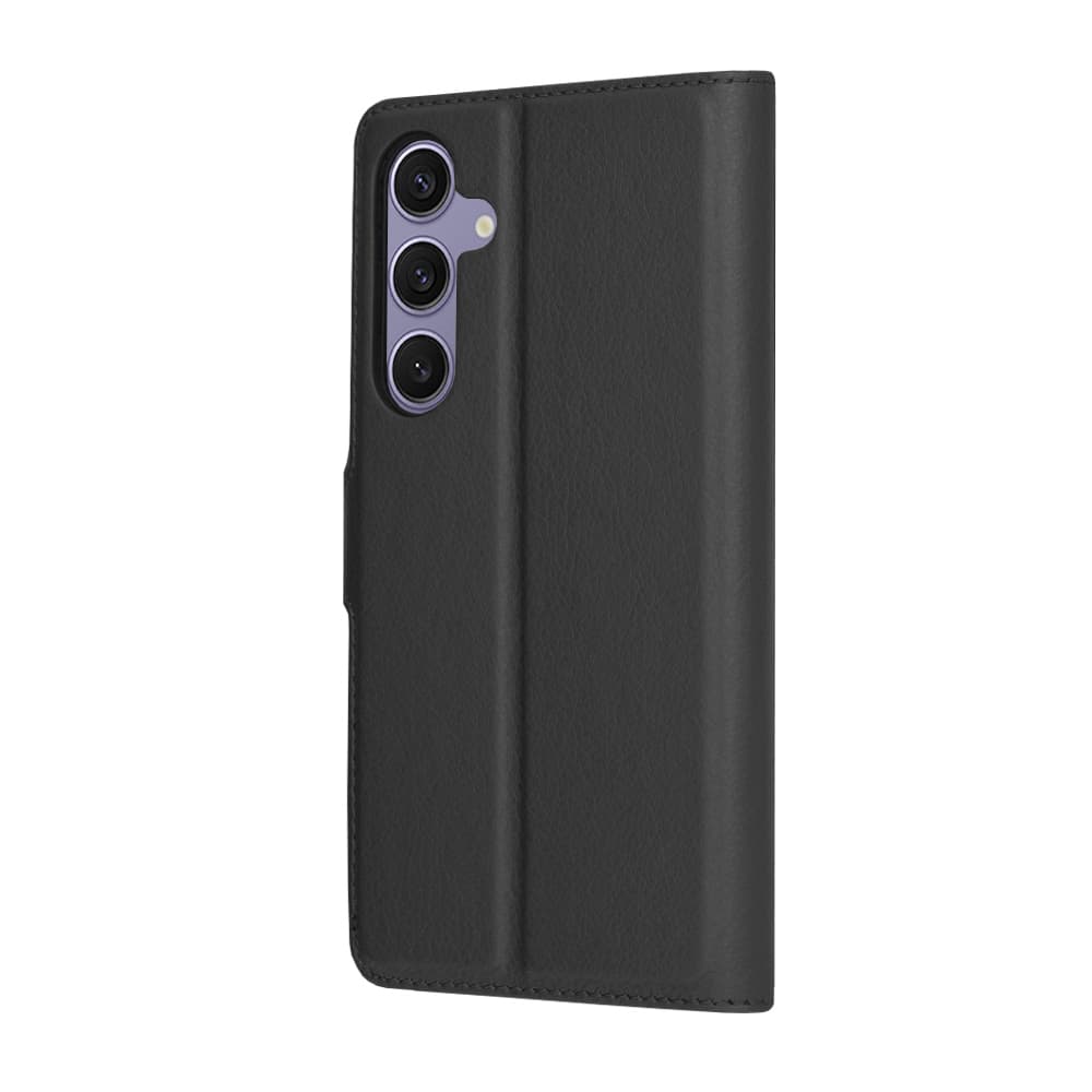 Techsuit Kožené pouzdro Samsung Galaxy S24 Plus Černé - náhled 5