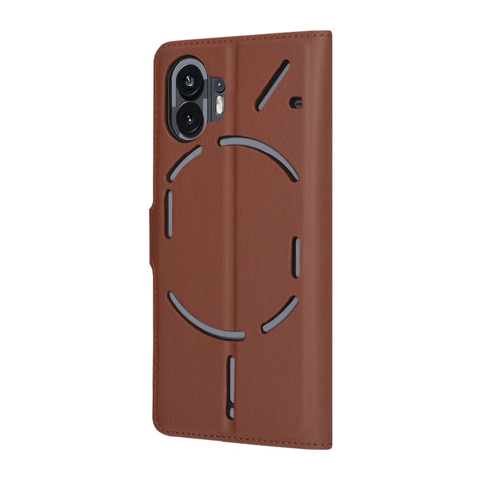 Techsuit Kožené pouzdro Nothing Phone (2) Brown - náhled 5