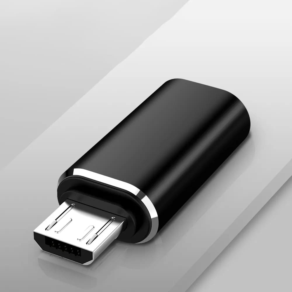 Techsuit 3 pack Premium OTG Adapter TriFlashX A19 černý - náhled 5