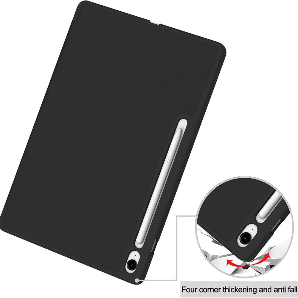 Pouzdro Techsuit Flex Trifold s držákem na tužku pro Samsung Galaxy Tab S10 FE Plus matcha zelená - náhled 5