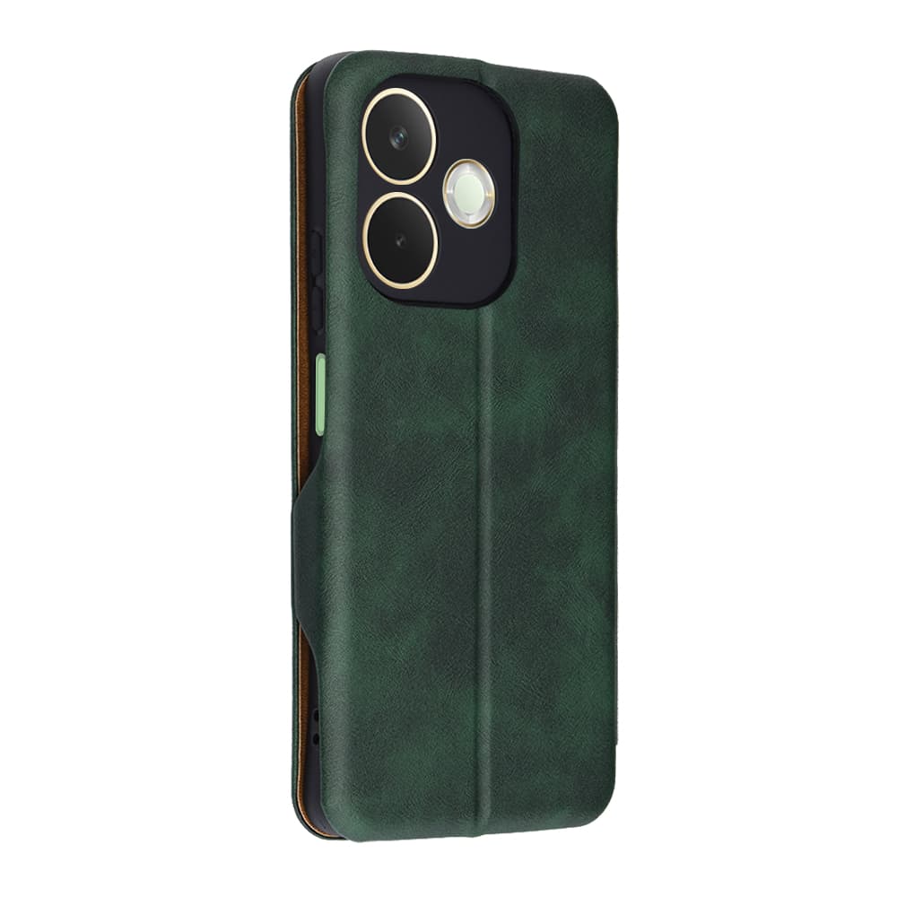Pouzdro Techsuit Safe Wallet Plus pro Oppo A5 Pro 4G A5 Pro 5G zelené - náhled 5