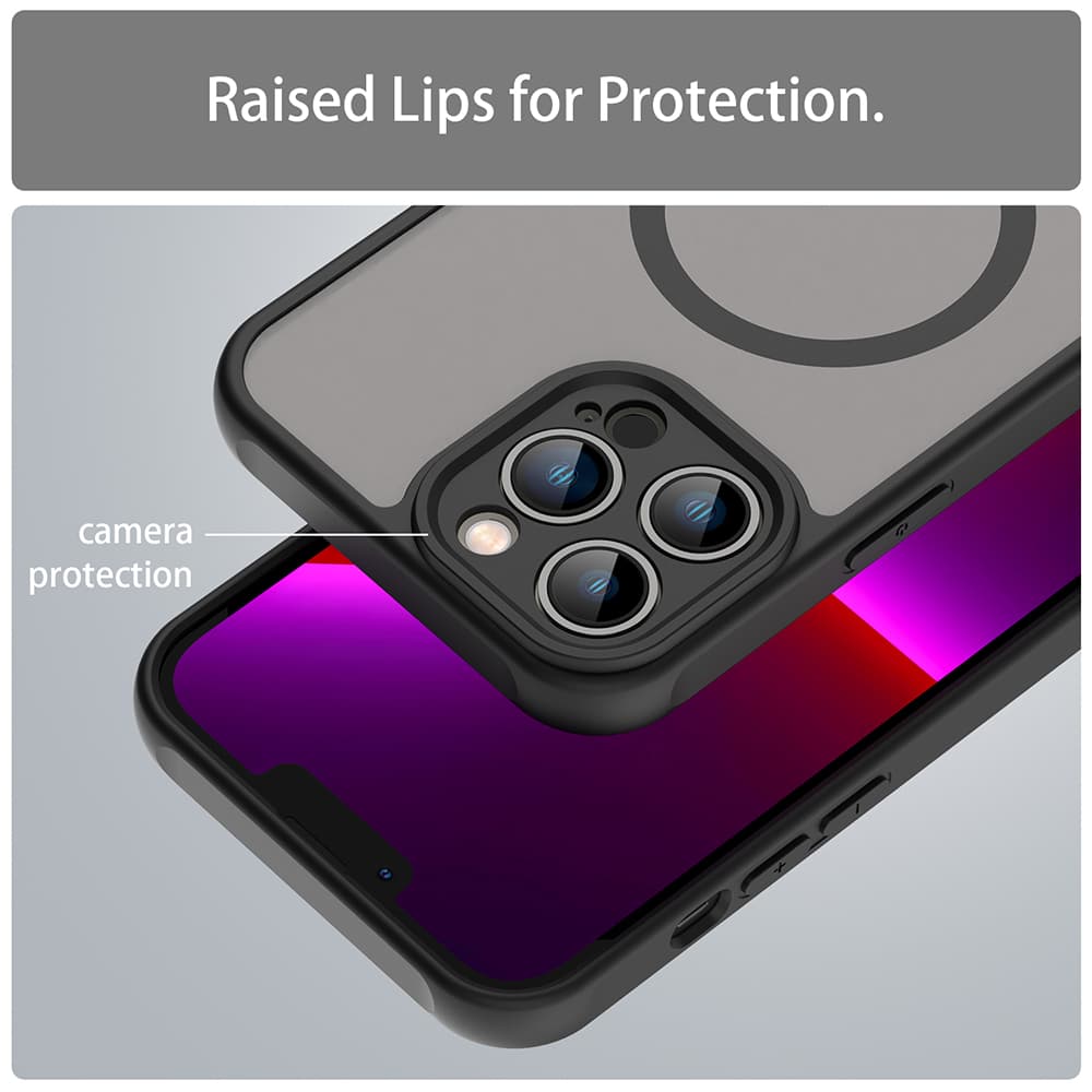 Techsuit HaloFrost II MagSafe pro iPhone 13 Pro černý - náhled 5