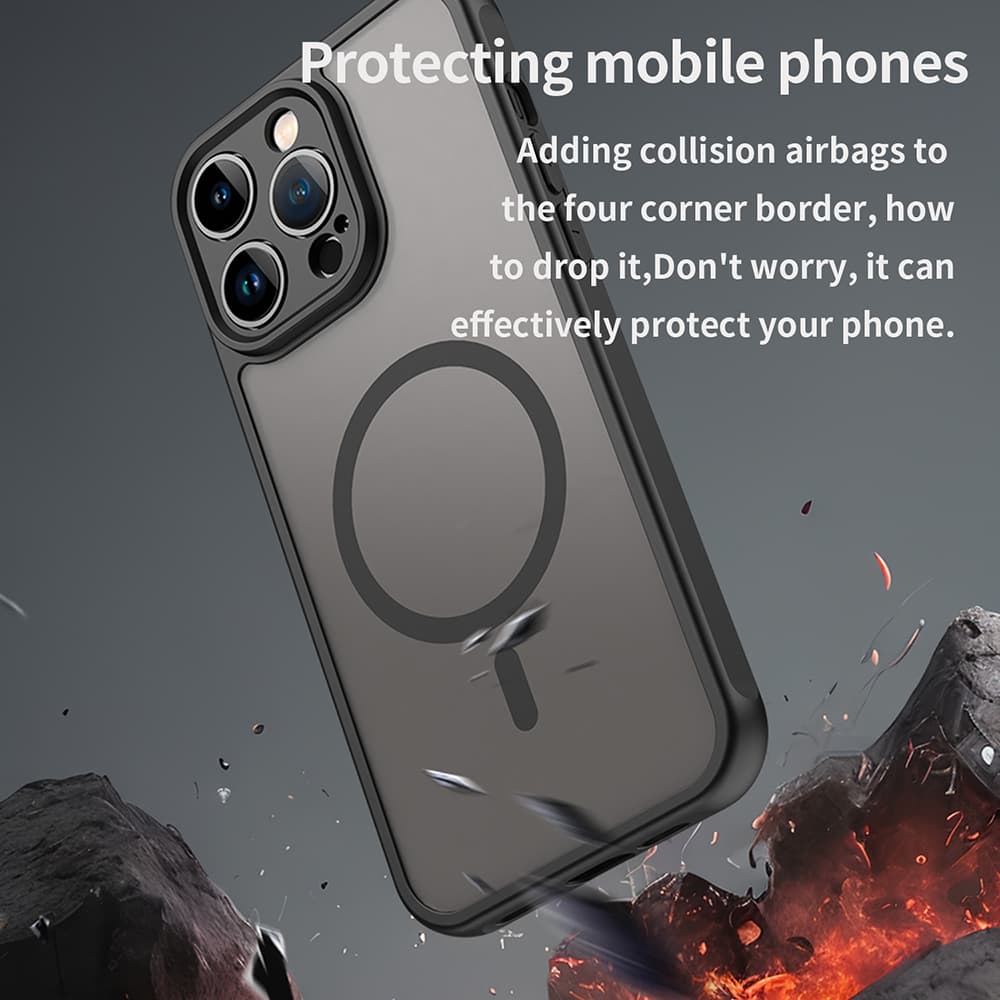Techsuit HaloFrost II MagSafe pro iPhone 14 Pro Max černá - náhled 5