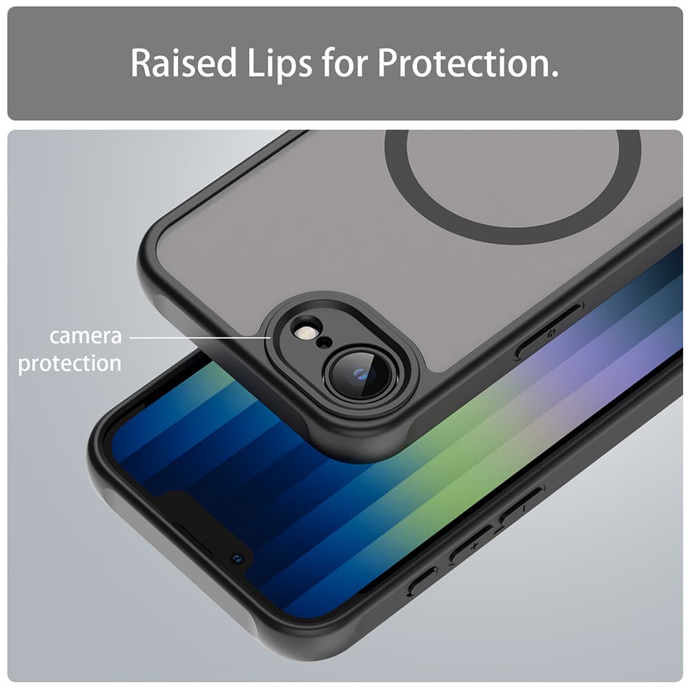 Techsuit HaloFrost II MagSafe pro iPhone 16e černý - náhled 5