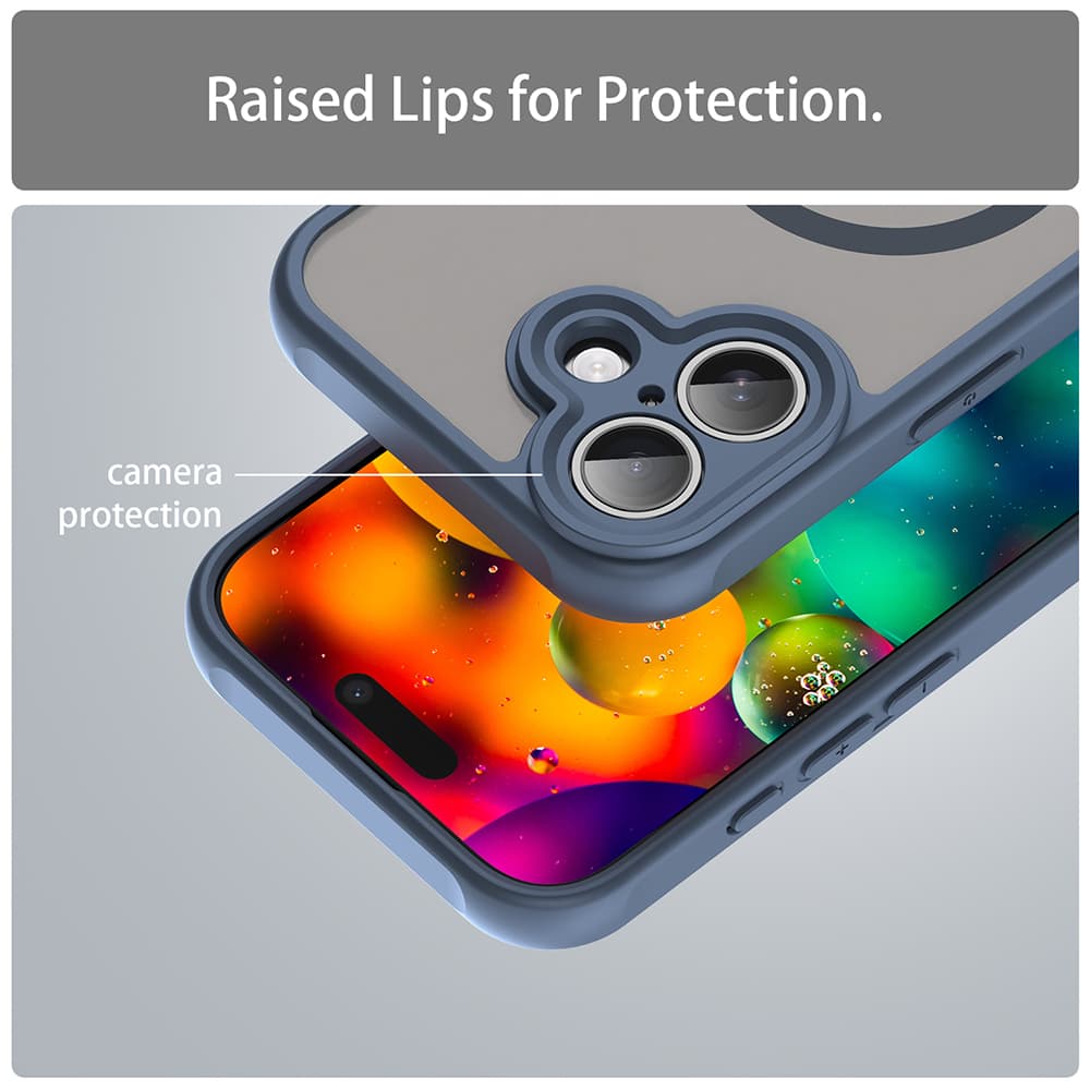 Techsuit HaloFrost II MagSafe pro iPhone 17 v námořnické modré - náhled 5