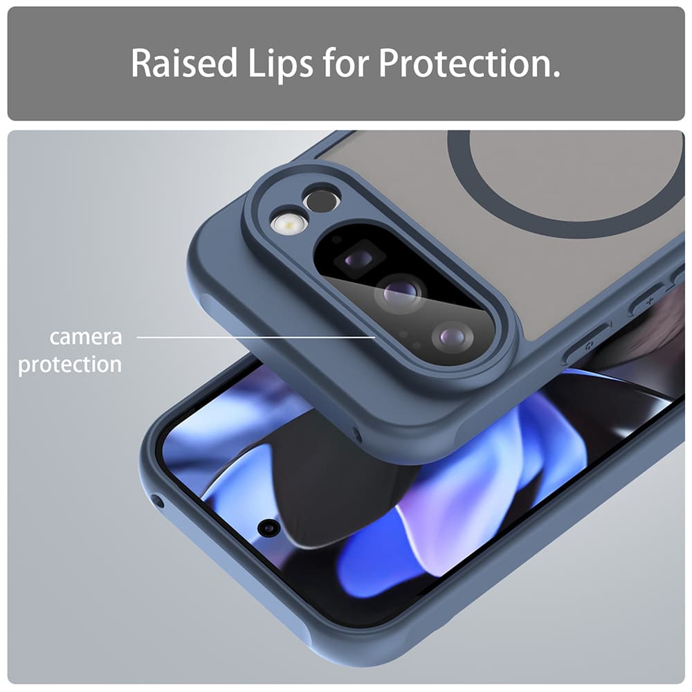 Techsuit HaloFrost II MagSafe Google Pixel 10 Pro námořnická modrá - náhled 5