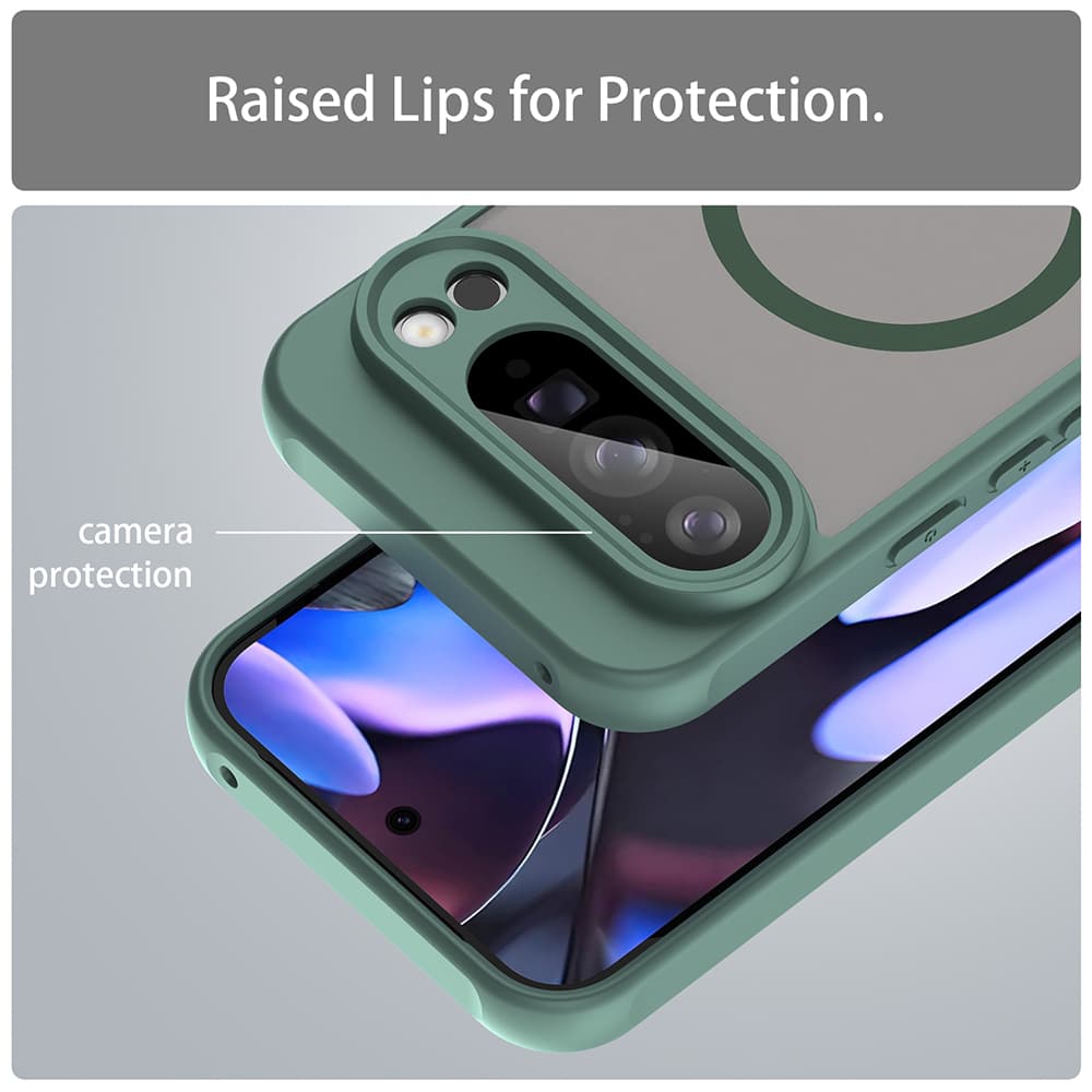Techsuit HaloFrost II MagSafe pro Google Pixel 10 Pro XL zelená - náhled 5