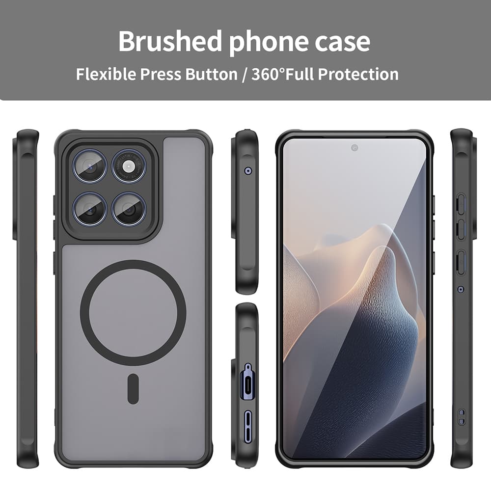 Techsuit HaloFrost II MagSafe pro Motorola Edge 60 / 60 Fusion černý - náhled 5