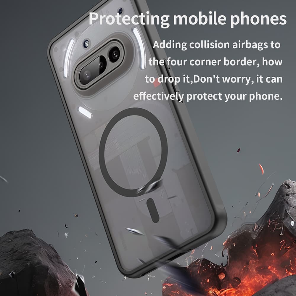 Techsuit HaloFrost II MagSafe pro Nothing Phone 3a černý - náhled 5