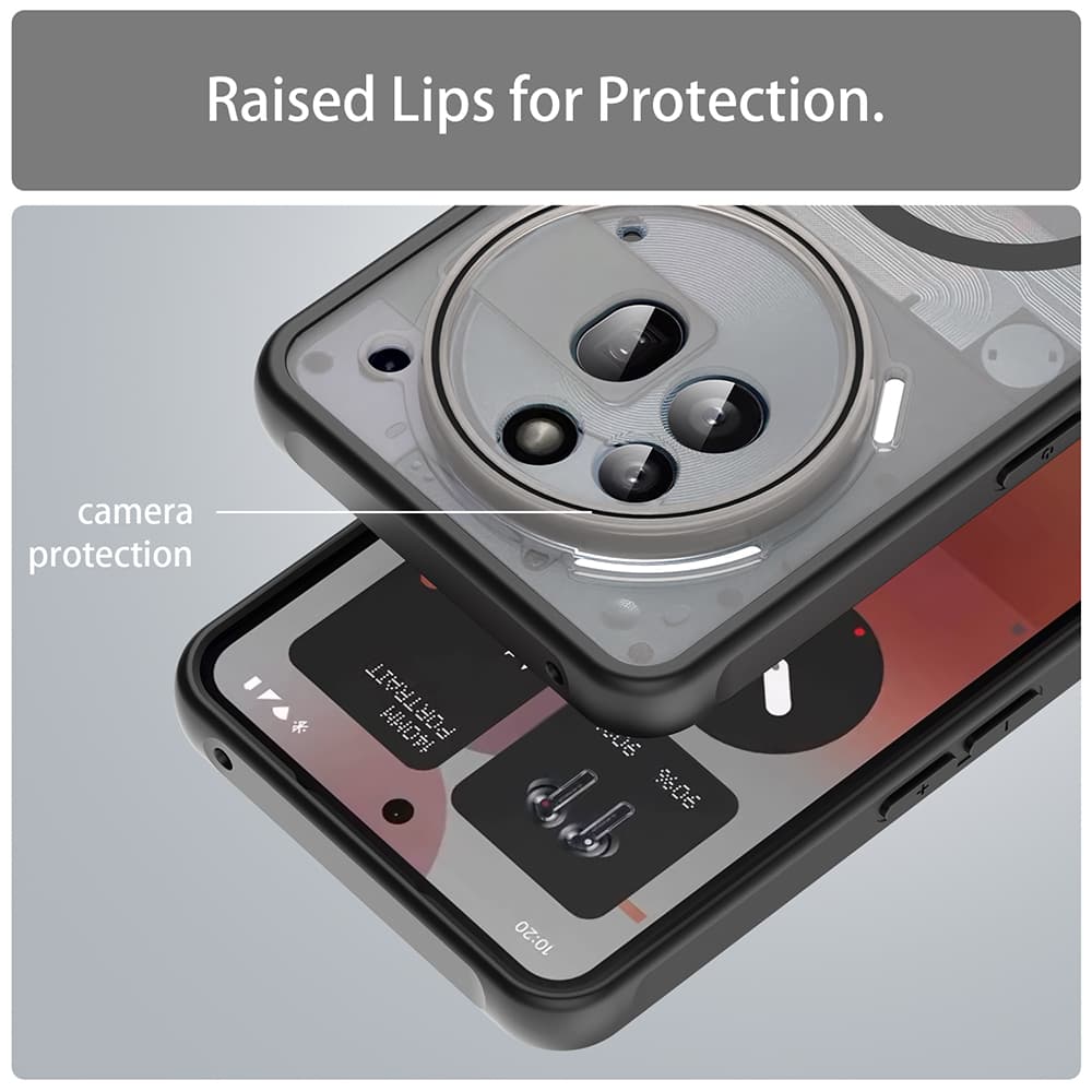 Techsuit HaloFrost II MagSafe pro Nothing Phone (3a) Pro černý - náhled 5