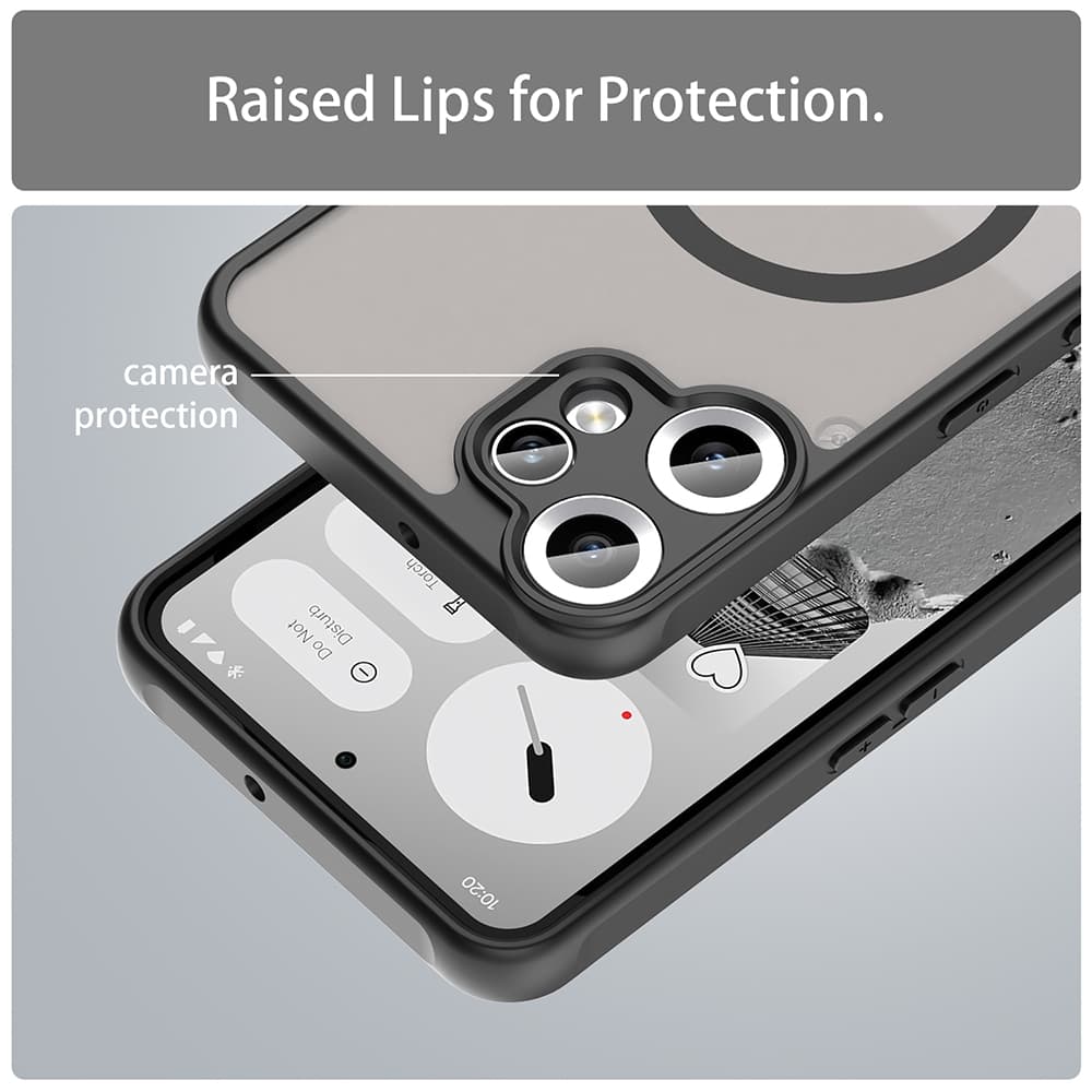 Techsuit HaloFrost II MagSafe pro Nothing CMF Phone 2 Pro černý - náhled 5