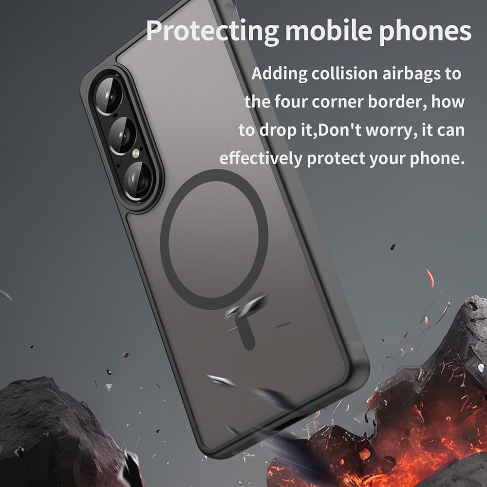 Techsuit HaloFrost II MagSafe pro Sony Xperia 1 VII černá - náhled 5
