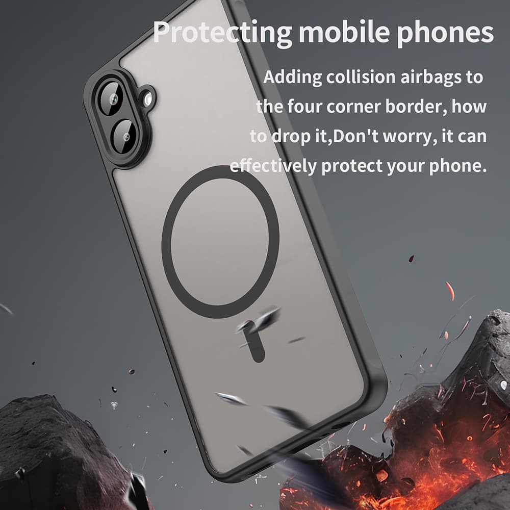 Techsuit HaloFrost II MagSafe pro Samsung Galaxy A07 4G černý - náhled 5