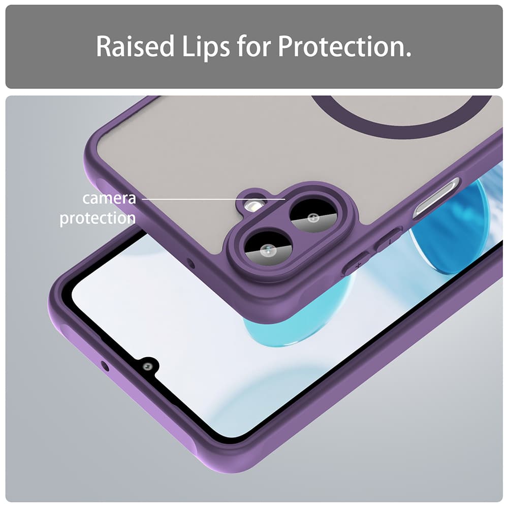 Techsuit HaloFrost II MagSafe pro Samsung Galaxy A07 4G fialová - náhled 5