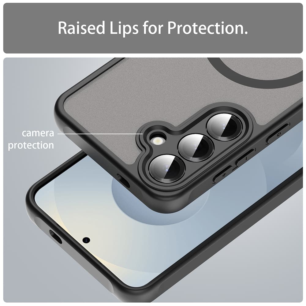 Techsuit HaloFrost II MagSafe pro Samsung Galaxy S24 Plus S25 Plus černá - náhled 5