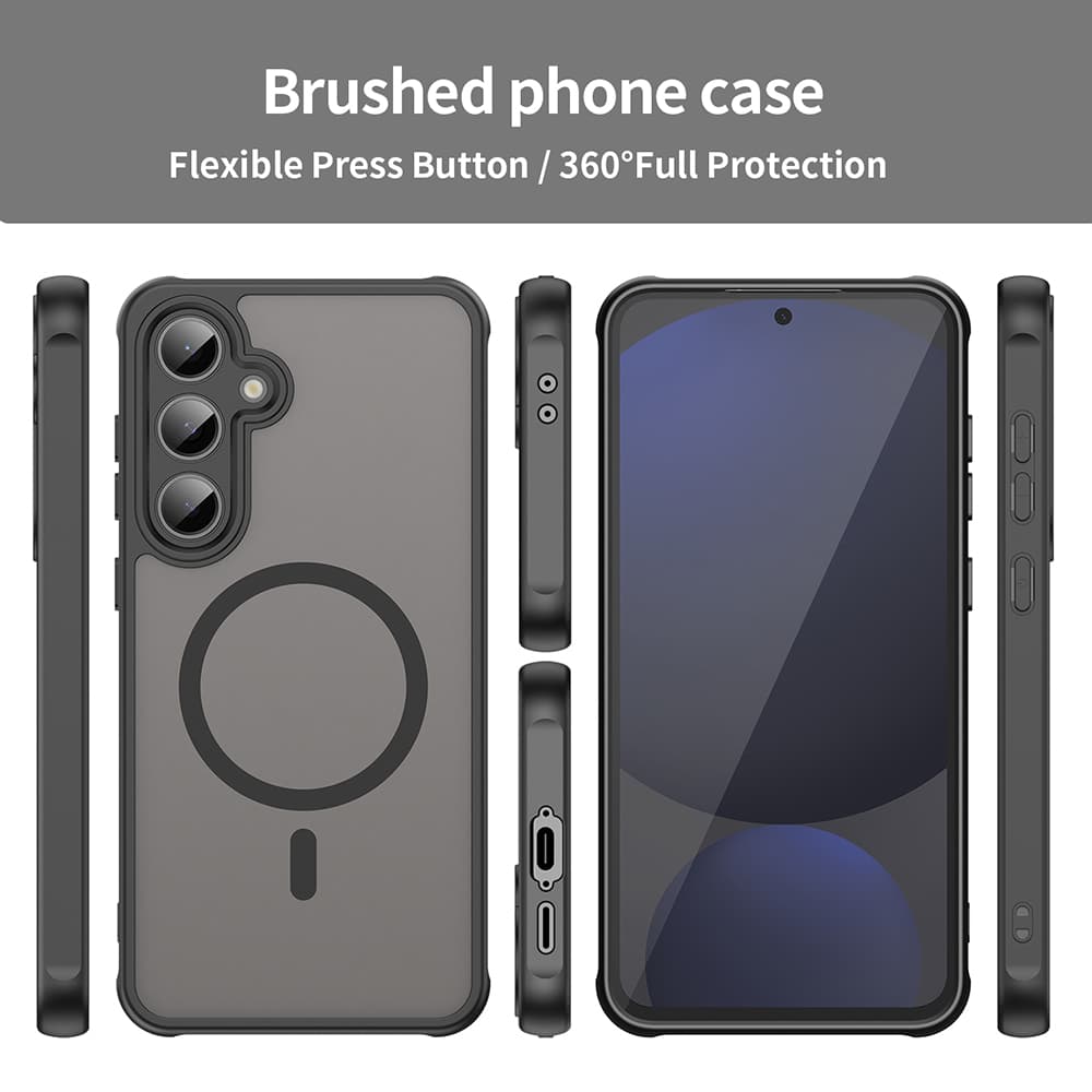 Techsuit HaloFrost II MagSafe pro Samsung Galaxy S24 FE černá - náhled 5