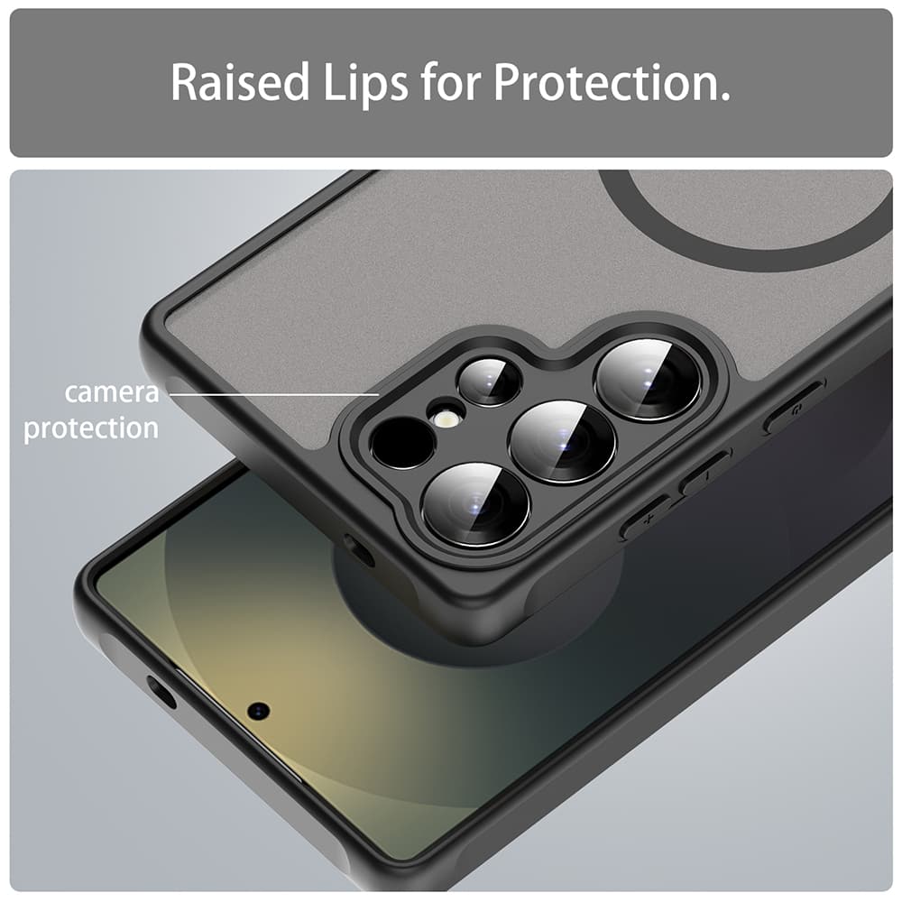 Techsuit HaloFrost II MagSafe pro Samsung Galaxy S25 Ultra černá - náhled 5