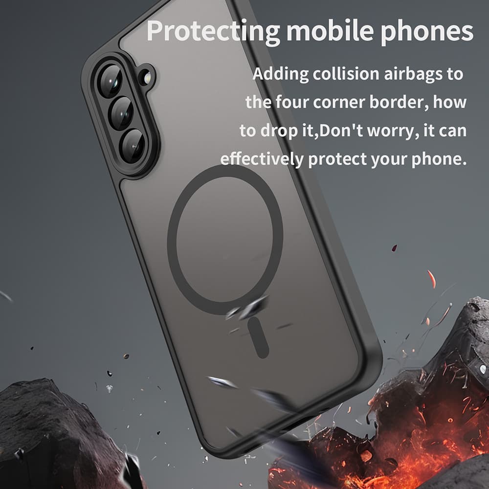 Techsuit HaloFrost II MagSafe pro Samsung Galaxy A26 5G černá - náhled 5