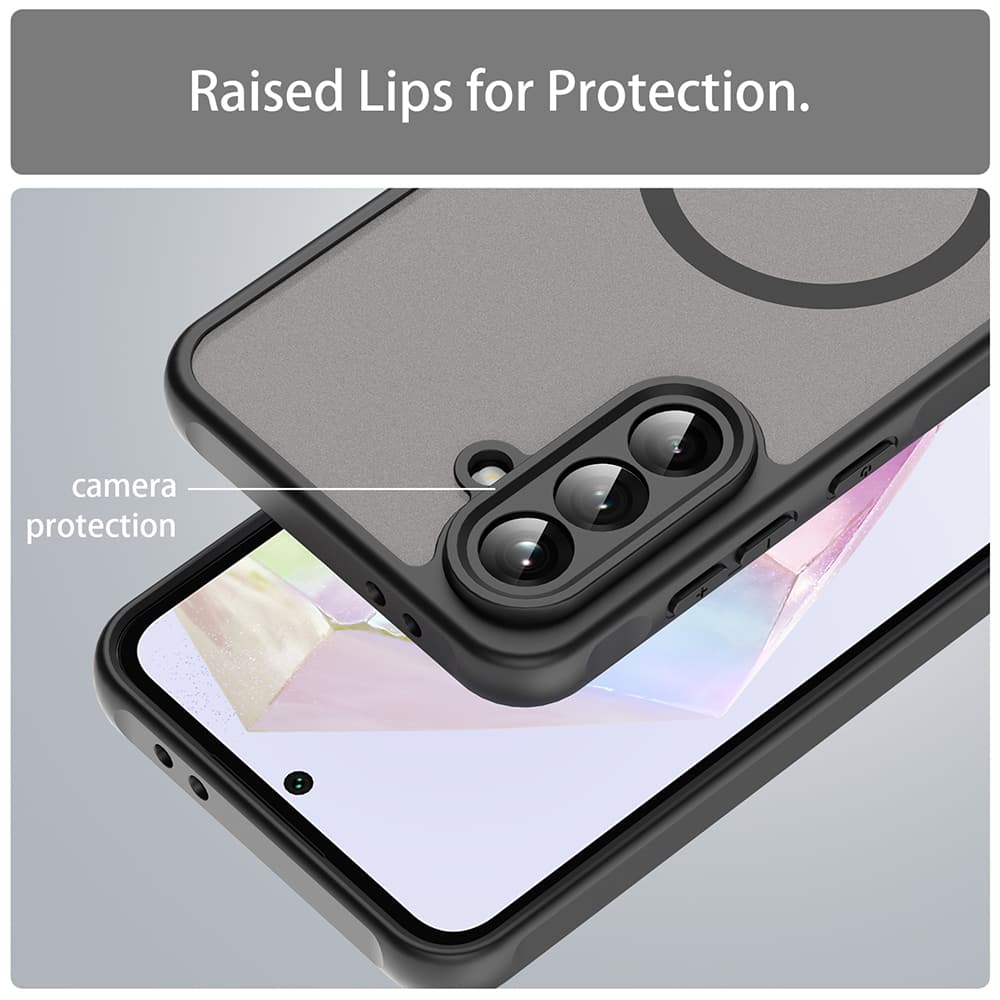Techsuit HaloFrost II MagSafe pro Samsung Galaxy A56 5G černý - náhled 5