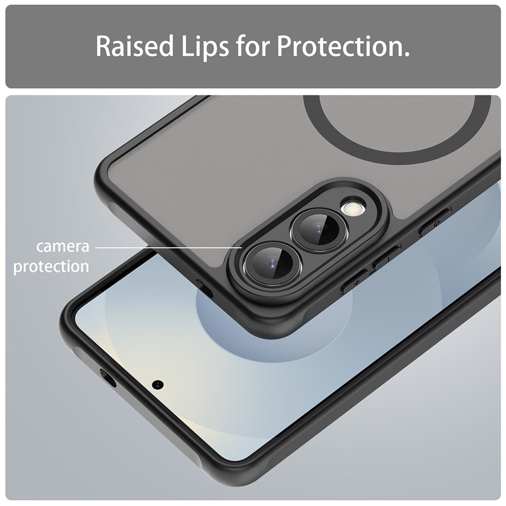 Techsuit HaloFrost II MagSafe pro Samsung Galaxy S25 Edge černá - náhled 5