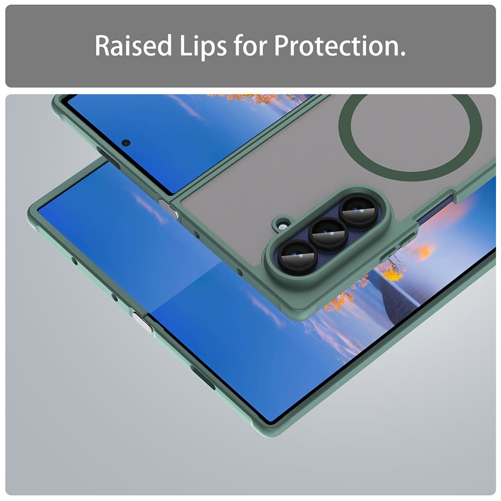 Techsuit HaloFrost II MagSafe pro Samsung Galaxy Z Fold7 zelená - náhled 5