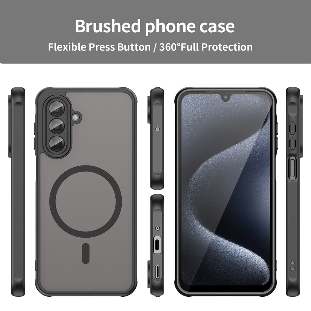 Techsuit HaloFrost II MagSafe pro Samsung Galaxy A17 5G A17 4G černá - náhled 5